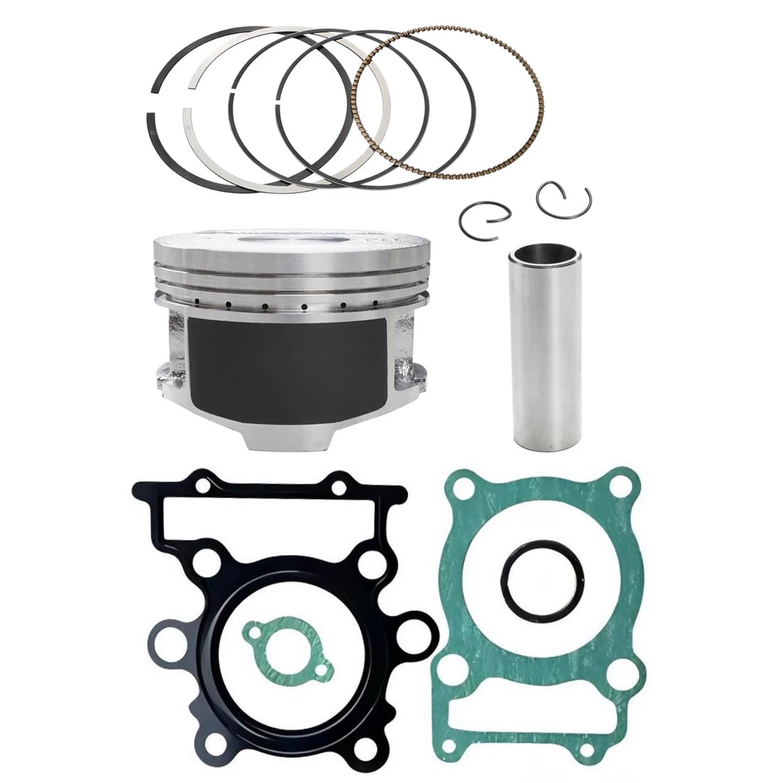 73.75mm Piston Ring Kit & Top End Gasket Kit For Yamaha TTR250 99-06