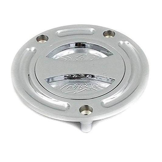 Fit for Honda RC51 CBR250R VTR1000 CB600F RVF400 Silver Keyless Fuel Tank Caps