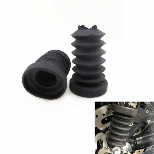 Rear Shock Absorber Fork Cover Gaiter Gator Boot For Harley Electra Glide 97-13