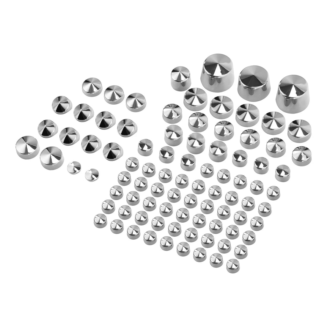 Chrome Topper Bolt Caps Set Fit For 1984-2006 Harley Davidson Softail Twin Cam