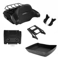 Chopped Trunk Backrest Rack Mount Docking Kit Fit For Harley Street Glide 14-26