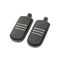 Matte Black Pegstreamliner Foot Pegs Footrest Fit For Harley Touring Sportster