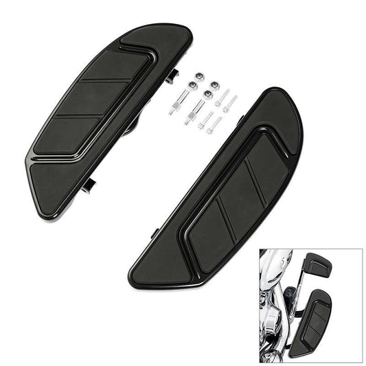 Driver Floorboard Footboard Fit For Harley Street Road Glide 2014-2022 Black