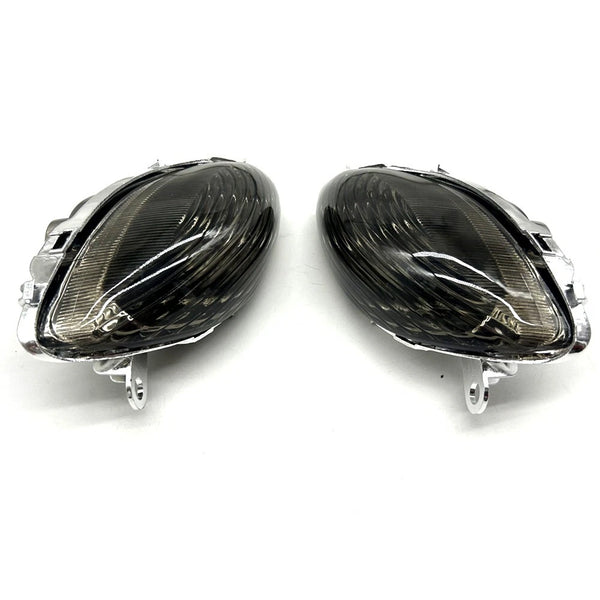 Front Turn Signal Lens Smoke Fit for Suzuki Hayabusa GSX1300R 1999-2006 2007 05