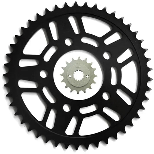 16T 45T Front Rear Sprocket for Honda NV400 NC26 NV600 PC21 C-J,K,L,N,P,R,VSteed