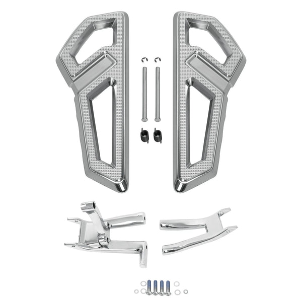 Rider Driver Footboards Floorboard Bracket Fit For Harley Heritage Classic 18-25