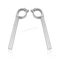 For Yamaha YZF-R6 2017-2024 New Aluminum Clip Ons Clip On Fork Handlebar Silver