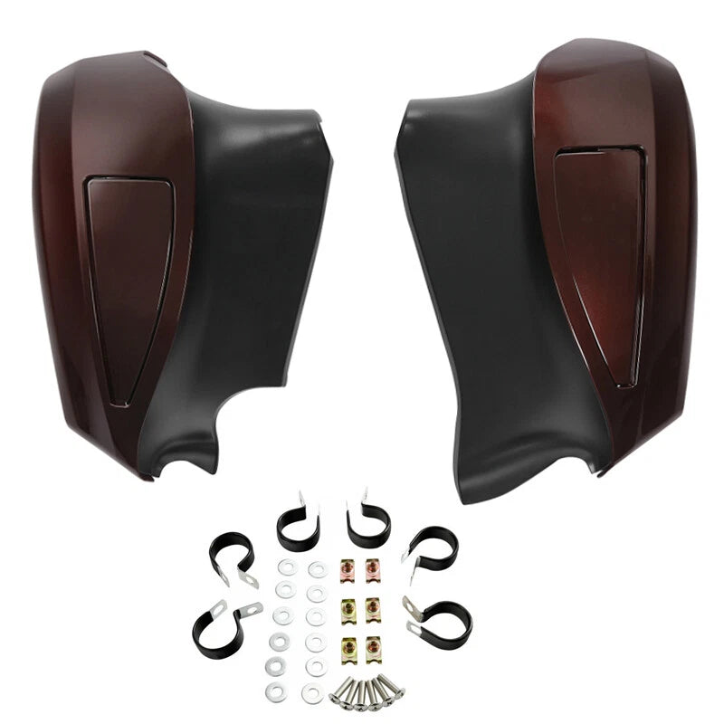 Lower Fairings Fit For Indian Chieftain Roadmaster 2014-2024 Dark Walnut