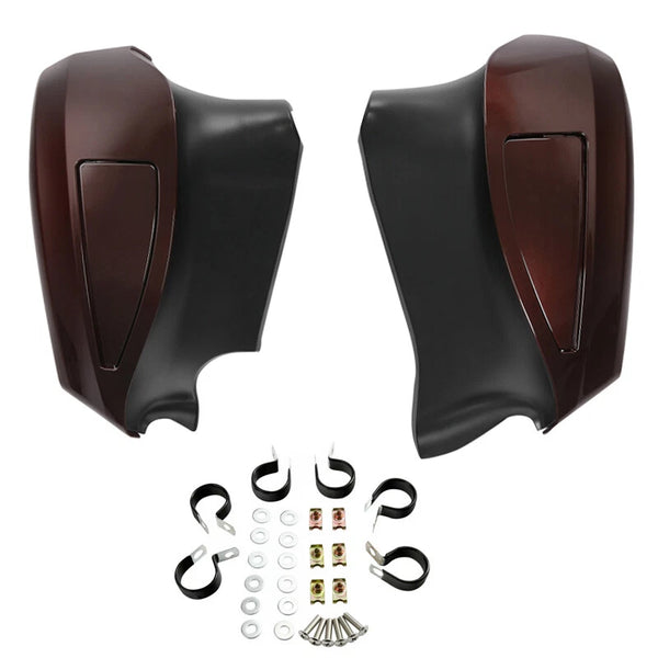 Lower Fairings Fit For Indian Chieftain Roadmaster 2014-2024 Dark Walnut