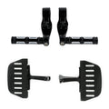 Rear Passenger Floorboard & Highway Foot Pegs Fit For Harley Electra Glide 93-25