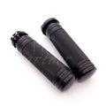 1" Black CNC Knurled Handlebar Hand Grips For Harley V-Rod Touring Softail XL