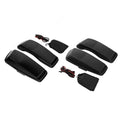 Matte/Vivid Black Hard Saddlebag Lid 6x9'' Speakers Grills Fit For Touring 14-24