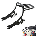 Black Two-Up Luggage Rack Fit For Harley Heritage Softail Street Bob 2018-2025