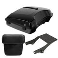 Razor Trunk w/ Pad + Mount Rack Fit For Harley Touring Road Glide 1997-2008