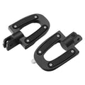 Matte Black Front Driver Foot Pegs Fit For Harley Softail Street Bob 2018-2025