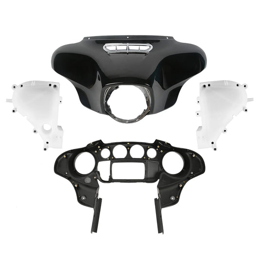 Batwing Inner Outer Fairing Speaker Cover Fit For Harley Electra Glide 2014-2024