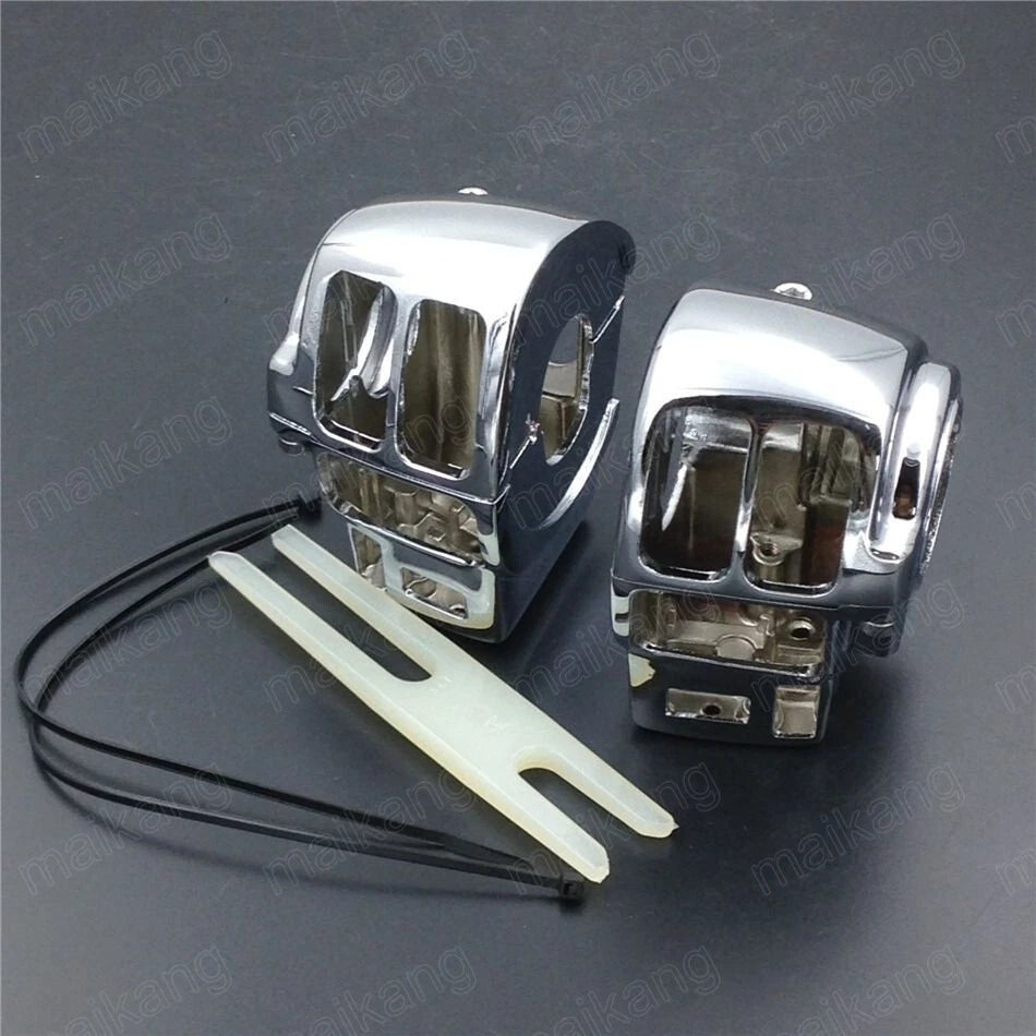 Chrome Switch Cover Fit For Harley Electra Glide 1996-2012 Road Glide 1998-2009