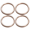 4P Exhaust Gasket For Yamaha TY175 75-76 WR200RD 92 YT125 80-85 YT175 82-83