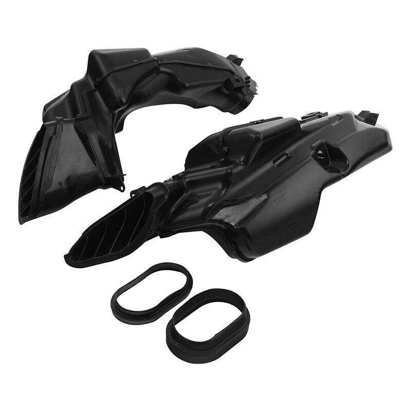 Pair Black Ram Air Intake Tube Duct Fit For Suzuki GSXR600 GSX-R 750 2008-2010