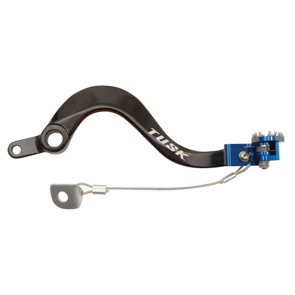 Tusk L33-4004BU Aluminum Brake Pedal Blue Tip