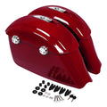 Red Saddlebag Electronic Latch Lid For Indian Chieftain Chief Dark Horse 14-2020