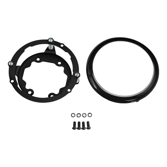 Headlight Trim Ring Bracket Mounting Fit For Harley Low Rider ST Fxlrst 22-25 23
