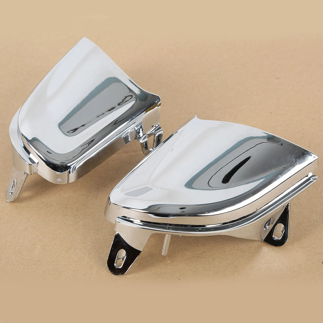 Front Chrome Headlight Cover Trims For Honda Goldwing Gold Wing GL1800 2006-2017