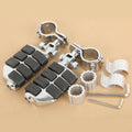 25-35mm Highway Foot Pegs Footrest For Honda GoldWing GL1800 01-11 valkyrie 1800