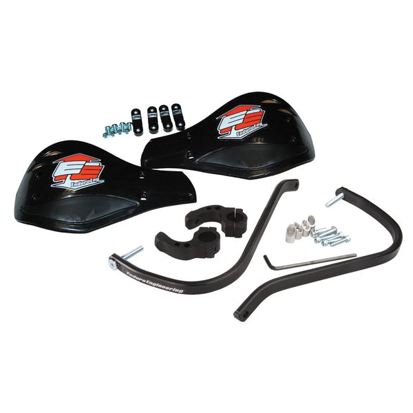Enduro Engineering 1413430082 Evolution Debris Deflectors Black Bar/Black