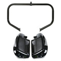 Lower Vented Leg Fairing 6.5" Speaker Crash Bar Fit For Harley Touring 2014-2023