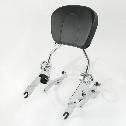 Backrest Sissy Bar 4 Point Docking Kit For Harley Touring Street Glide 2014-2025