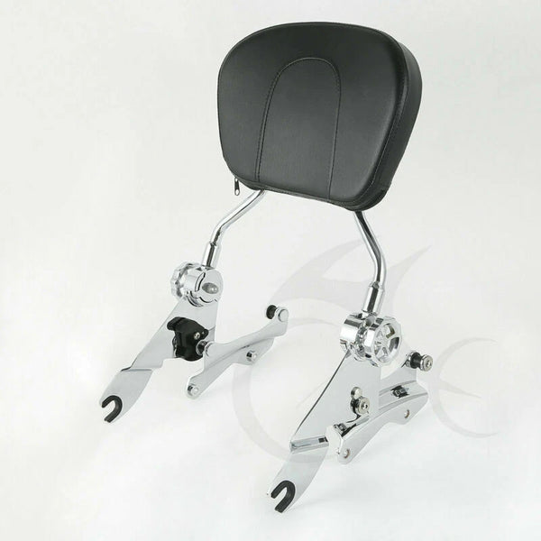 Backrest Sissy Bar 4 Point Docking Kit For Harley Touring Street Glide 2014-2025