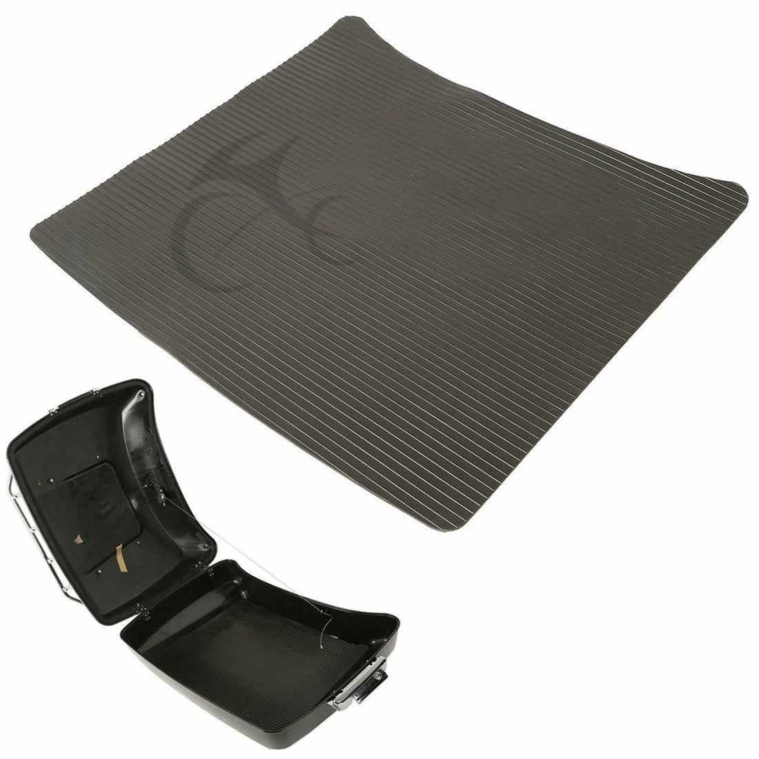 Rubber Mat Insert Trunk Fit For Harley Touring Road King Street Glide 2014-2024