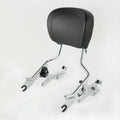 Chrome 4 Point Docking Kit Backrest Sissy Bar Pad Fit For Harley Touring 14-2023