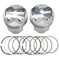 2pcs 62.25mm Piston Ring Kit For Kawasaki ZZR250 90-07 KLE250 Anhelo 93-01