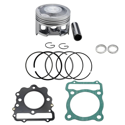 Cylinder Piston Ring Head Base Gasket Set Kits For Honda XR250R 96-04 73mm Std