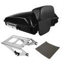 Razor Trunk Backrest Rack Fit For Harley Touring Street Glide 2014-2025 24