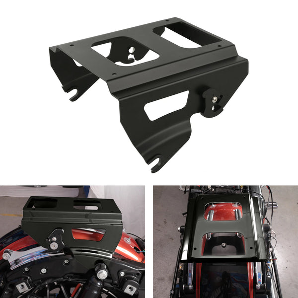 Detachable Solo Mount Rack Fit For Harley Touring Street Road Glide King 2009-13