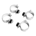 49mm Windshield Clamps Fit For Harley Softail Street Bob Fxbb Low Rider 2018-23