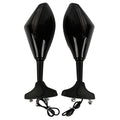 Rear View Mirrors LED Turn Signals Fit For Daytona 675 2009-11 Trophy 1200 91-04