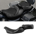 Driver Passenger Low-Profile Seat Fit For Harley Touring Road Glide 09-23