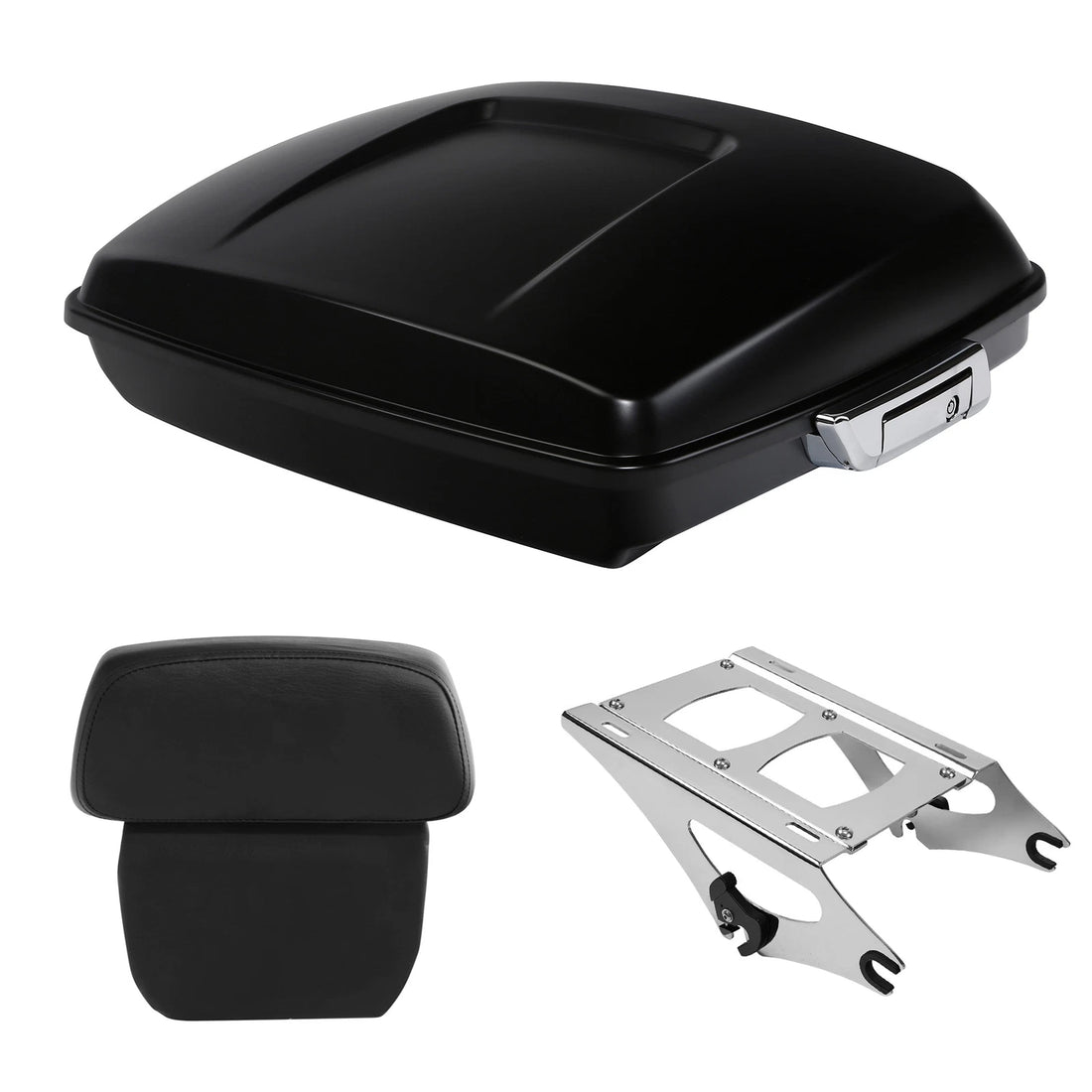 Razor Trunk Pad Mount Rack Fit For Harley Street Road Glide 14-2026 Black Denim