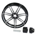 18" Front Wheel Rim & Single Disc Hub Fit For Harley Electra Glide 1997-2021