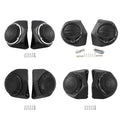 King Rear Trunk Luggage 6.5" Speakers Fit For Harley Touring Road Glide 14-2025