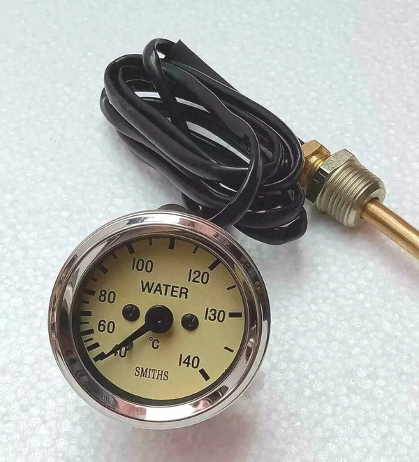 Smiths Replica 52 mm Temp Gauge Cream