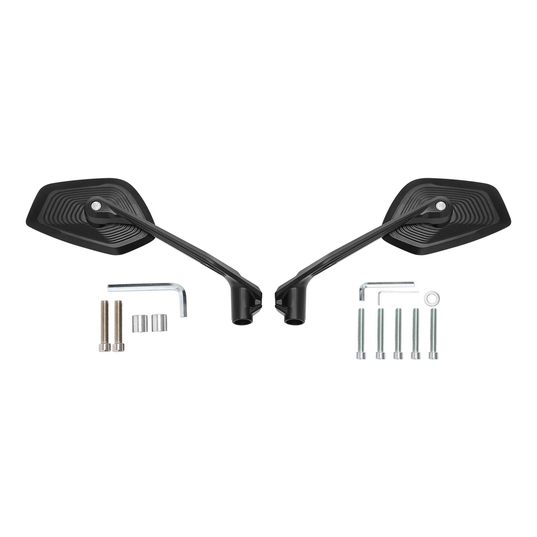 Side Rearview Mirrors Fit For BMW F650GS G650GS F700GS F800GS F800R F900XR G310R