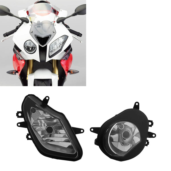 Front Headlight HeadLamp Assembly Fit For BMW S1000RR 2009-2014 HP4 2012-2014
