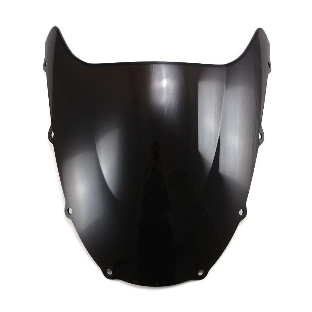 Black Motorcycle Windshield Windscreen For Kawasaki Ninja ZX-9R 1998-1999