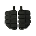 Black Male Mount Footpegs Footrest Fit For Harley Touring Sportster Softail Dyna