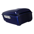 King Trunk Fit For Harley Touring Road King Glide 14-25 Blue/Black Sunglo